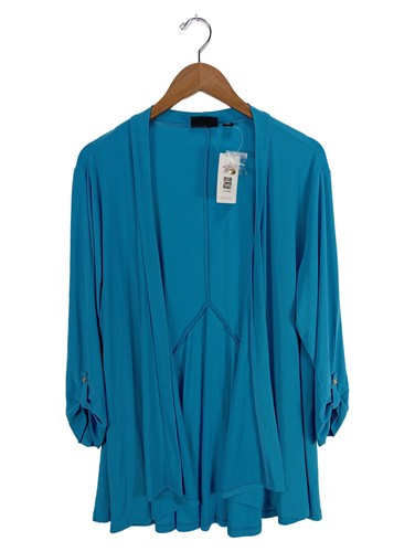 Cardigan donna turchese - cardigan,