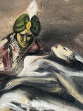 Antico dipinto olio - antico,