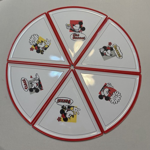 Set piatti pizza disney - set,