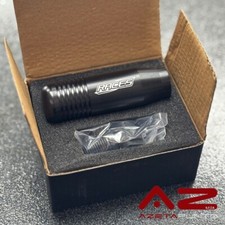 pomello leva del cambio universale sportivo 5 6 marce in alluminio nero tuning