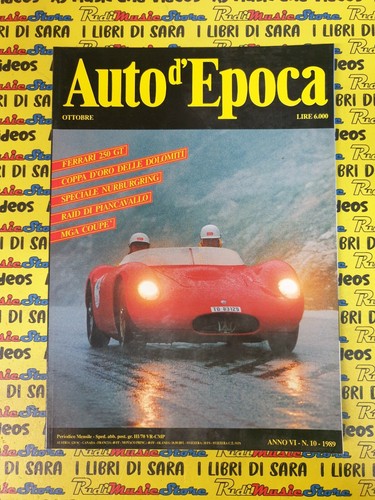 Rivista auto epoca mensile - auto, d'epoca