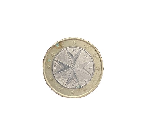 Euro malta raro - 1, con