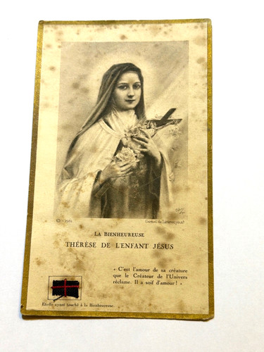 Raro santino reliquia beata - reliquia,