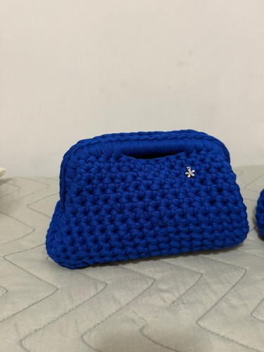 Clutch bag fatta mano - a,