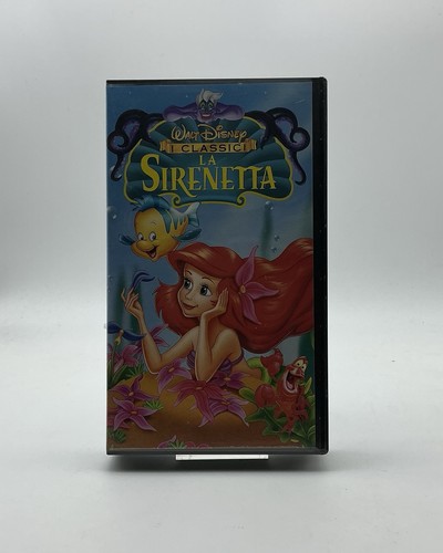 Vhs disney sirenetta - vhs, sirenetta”