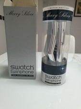 Silver Swatch TwinPhone Home