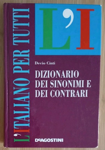 Dizionario dei sinonimi - dei,