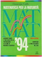 MATEMATICA PER LA MATURITA'