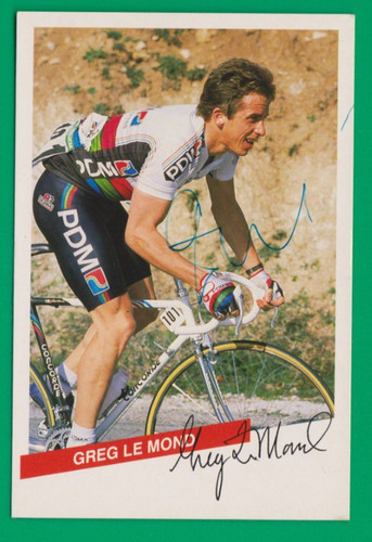 Cyclisme carte cycliste greg - cycliste,