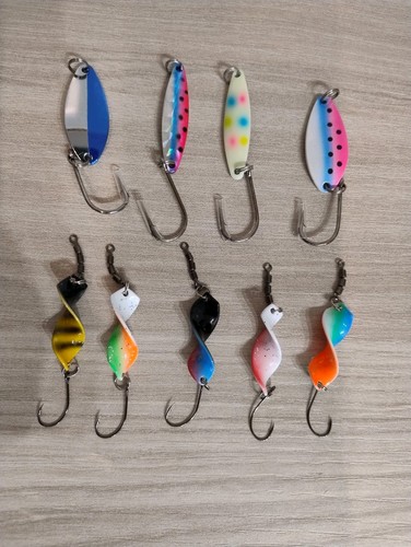 Pezzi pesca ondulanti - pezzi,