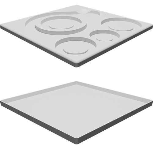 Custodia per spirografo gioco - spirografo,