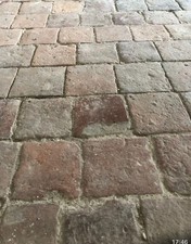 Mattoni piastrelle quadrate in