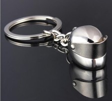 Portachiavi Casco Moto ARGENTO