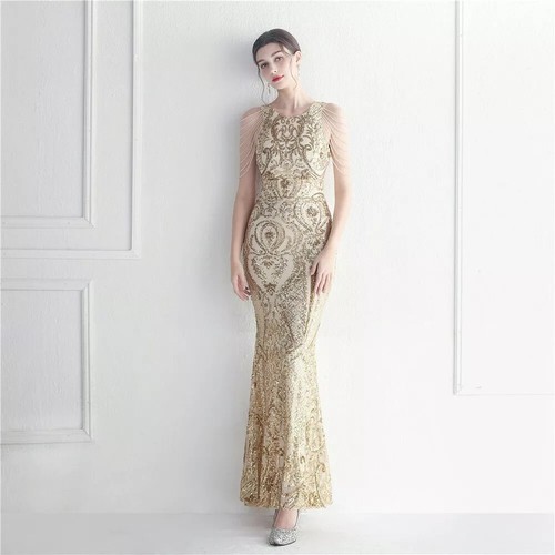 Vestito abito elegante lungo - abito,