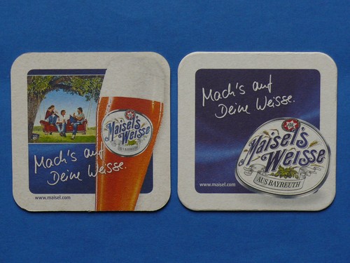 Sottobicchiere birra maisel - sottobicchiere,