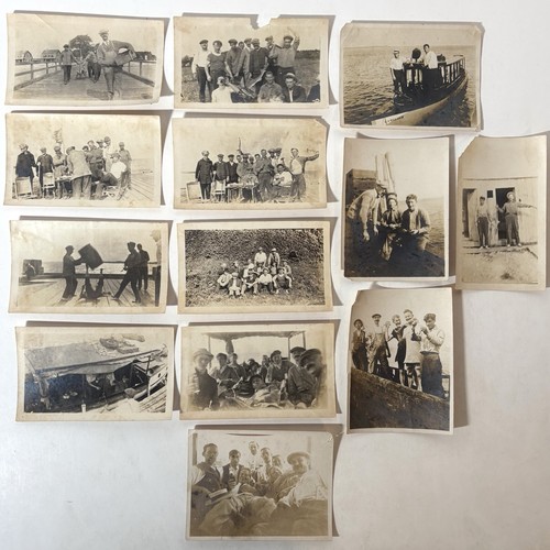 Lotto foto antiche marinaio - antiche,