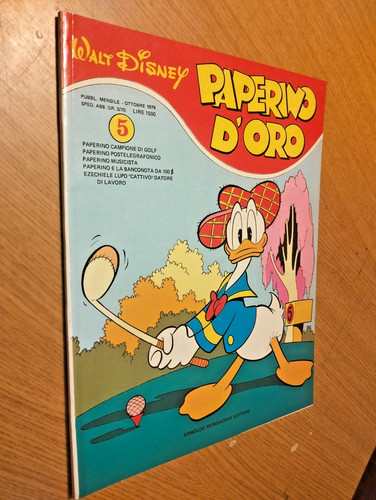 Paperino oro 5 carl - paperino,