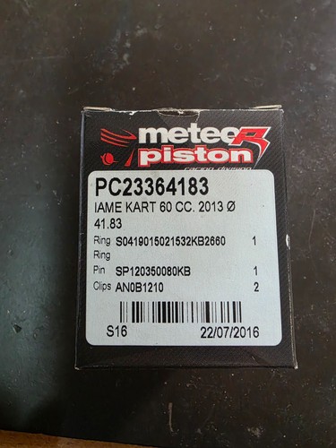 Kart iame 60cc - kart, pistone