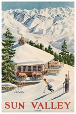 Sun Valley Idaho poster sci da