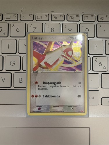 Carta pokemon latias trainer - carta,