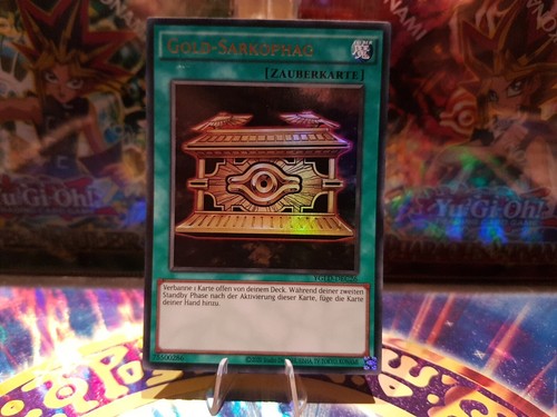1 sarcofago oro - yu-gi-oh!,