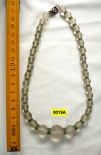 0019 Collana girocollo 18"(46cm) in pietra semipreziosa Cristallo di Rocca 