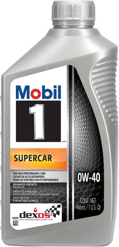 Mobil supercar 40 - supercar, 0w-40
