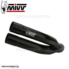 Scarico YAMAHA YZF R3 2017 2018 MIVV Double Gun Nero