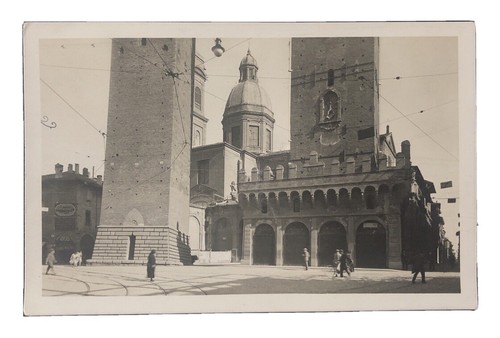 Cartolina bologna torri - bologna,