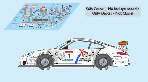 Decals porsche 997 rally - decals,