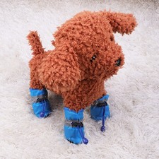  4 Pcs Calzature Per Animali Domestici Scarpette Cane Impermeabili