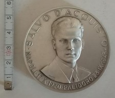 MEDAGLIA CARABINIERI SALVO D'ACQUISTO, NAPOLI 1920 - PALIDORO 1943 VEDI...