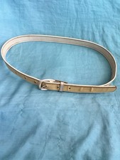 Cintura Vintage In Pelle Cm 90