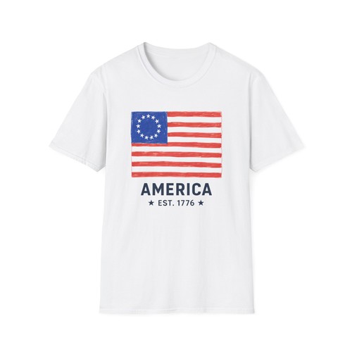 Maglietta bandiera betsy ross - maglietta,