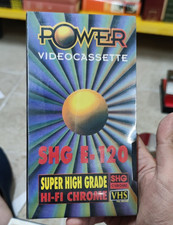 Power Videocassette Shg E-120