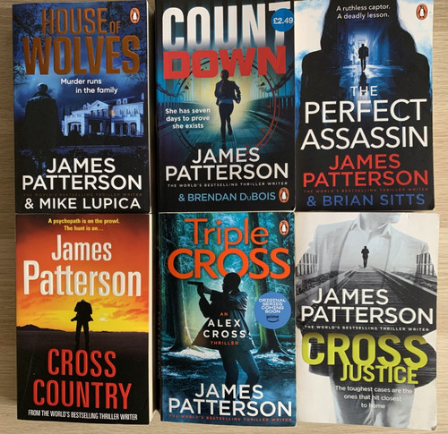 James patterson book bundle - james,