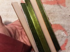 5 DECORAZIONI IN VETRO PER PARETI DIMENSIONI 20X2CM SPESSORE 8 MM