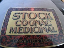 Insegna Stock Cognac Medicinal Camis&stock Trieste #back2eBay