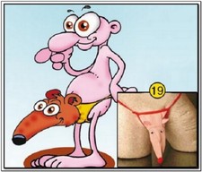 TANGA FANTASIA - TAPIRO  SCHERZO COMPLEANNO NUBILATO CELIBATO SEXY HOT