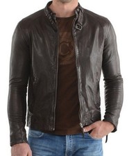 Giacca pelle uomo nuova - , vera