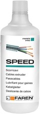 Faren SPEED Passacavi Liquido Siliconico, Lubrificante per Cavi Elettrici, 1lt