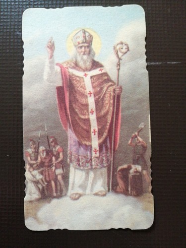 San biagio holy - san, card,