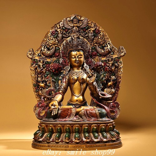 Statua dea tara - statua, bianca