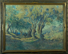 Quadro Antico Grande Paesaggio
