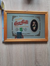 specchio pubblicitario vintage