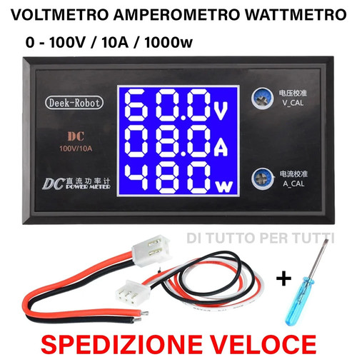 Wattmetro voltmetro - wattmetro,