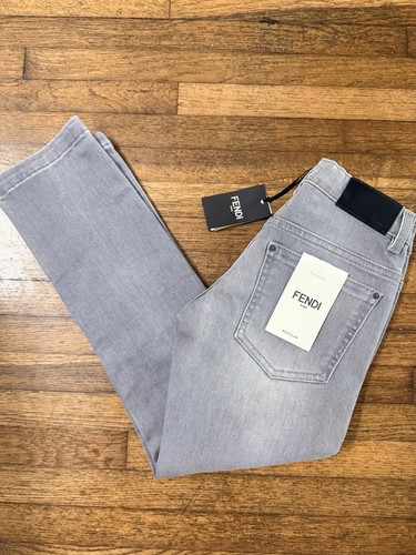 Jeans fendi grigio bambino - fendi,