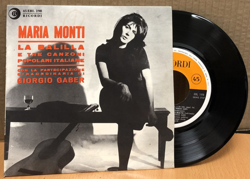 45rpm maria monti - monti, giorgio