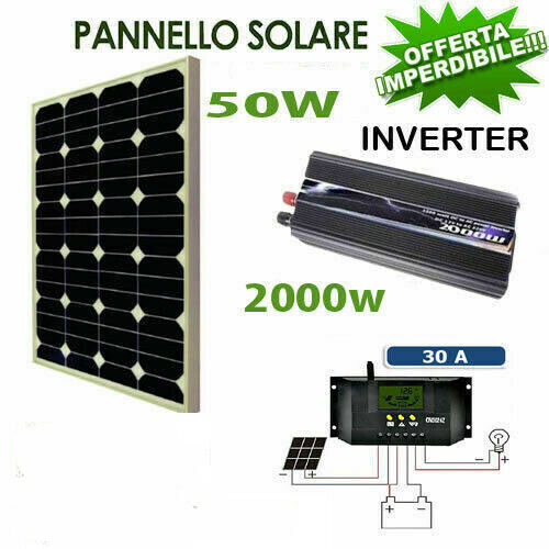 Kit fotovoltaico pwm - fotovoltaico, 1