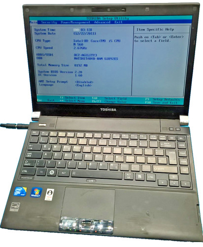 Notebook toshiba portege - notebook,